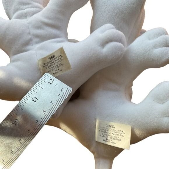 Tonka PP Pound Puppies Dark Brown Light Brown Spotted Litter of two puppies - Picture 7 of 8